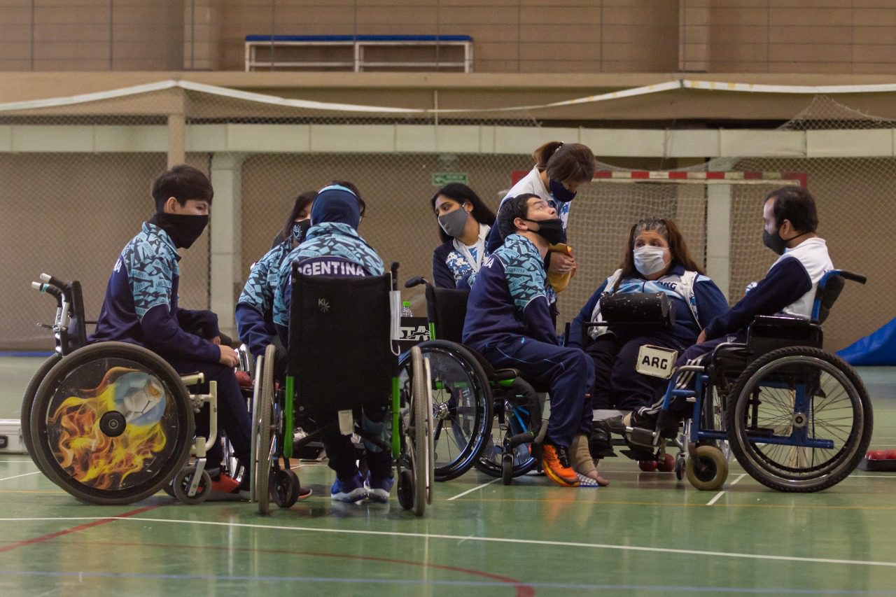 Nota: Boccia: el seleccionado argentino se entrenó en el CeNARD y ajusta detalles de cara a Tokio