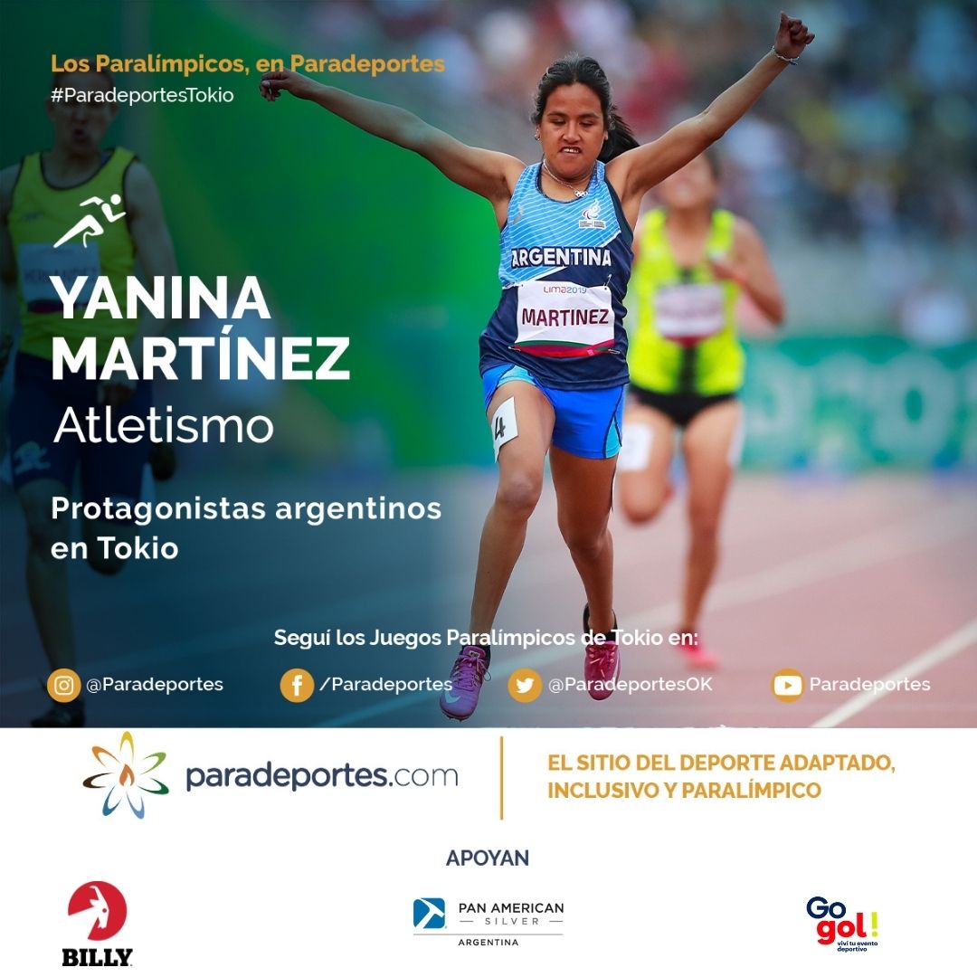 Nota: La historia de Yanina Martínez, la medallista que nunca para de sonreír