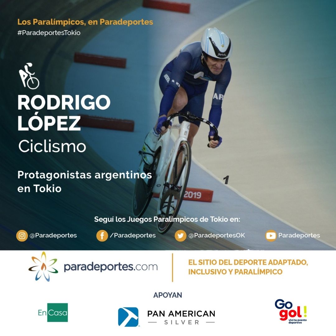 Nota: Rodrigo López, el padre del ciclismo adaptado en la Argentina