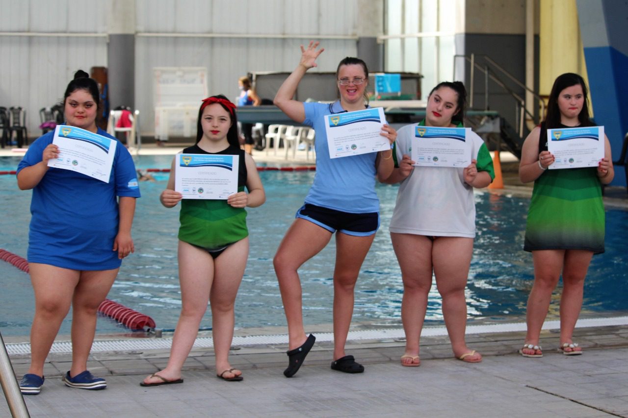 Nota: Mar del Plata fue sede del 1er. Encuentro Nacional de natación artística para personas con síndrome de Down