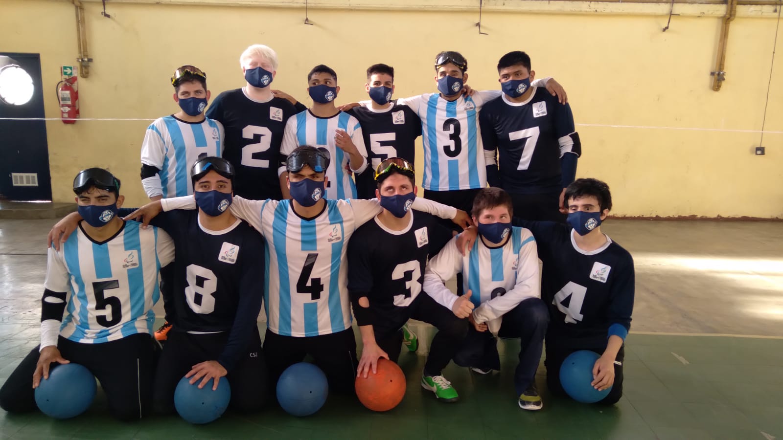 Nota: Goalball: Los Topitos se concentraron en el CENADE de Ezeiza