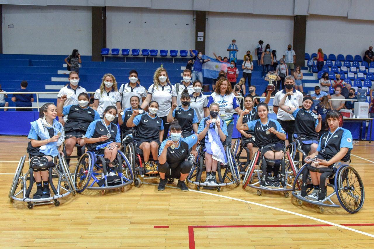 Nota: Las Lobas, subcampeonas del Sudamericano de básquet adaptado femenino en el CeNARD