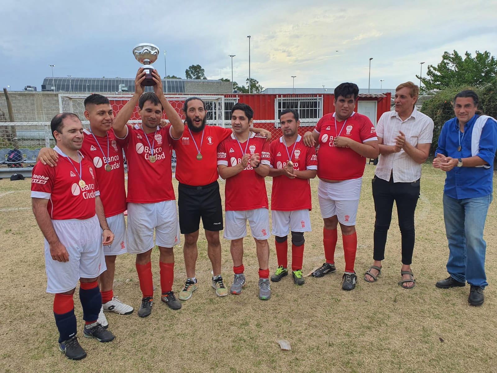 Nota: Fútbol para ciegos | Copa "Top – Fundación Paradeportes":  Huracán campeón y el debut como técnico de Diego Cerega