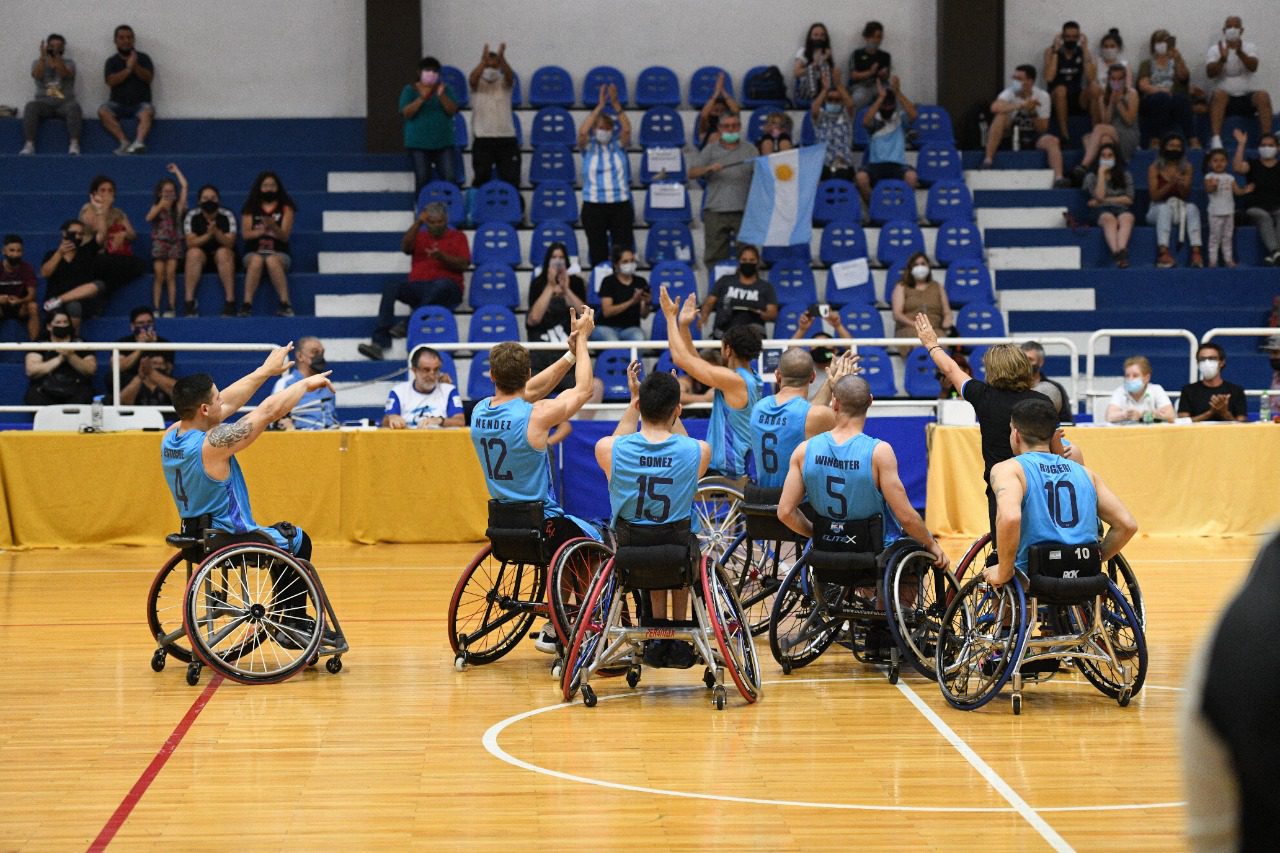 Nota: Argentina volvió a ganar y tiene puntaje perfecto en el Campeonato Sudamericano masculino de básquet sobre silla de ruedas