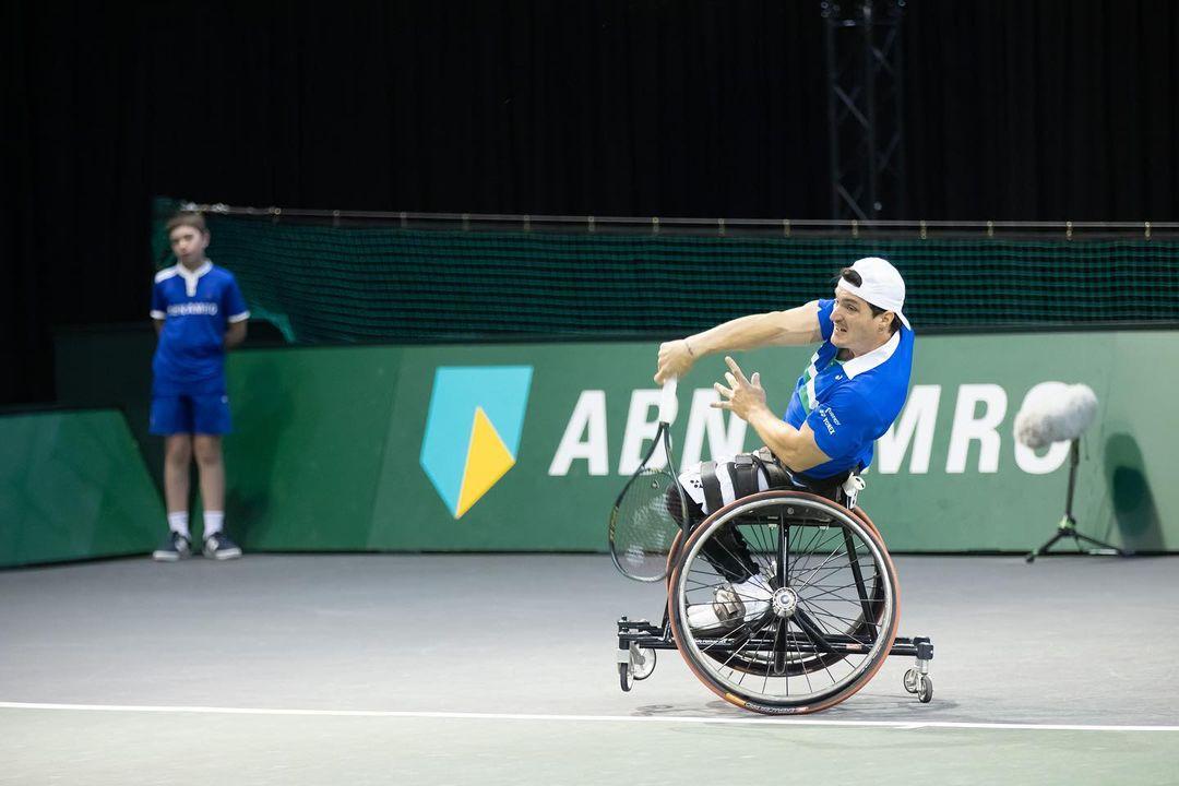 Nota: Tenis adaptado: Gustavo Fernández, subcampeón en dobles en Australia