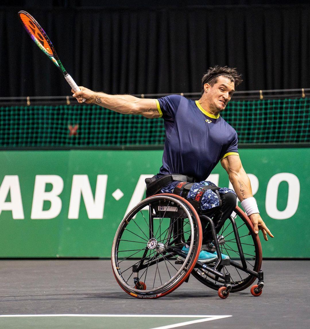 Nota: Tenis adaptado: Gustavo Fernández, semifinalista en Rotterdam