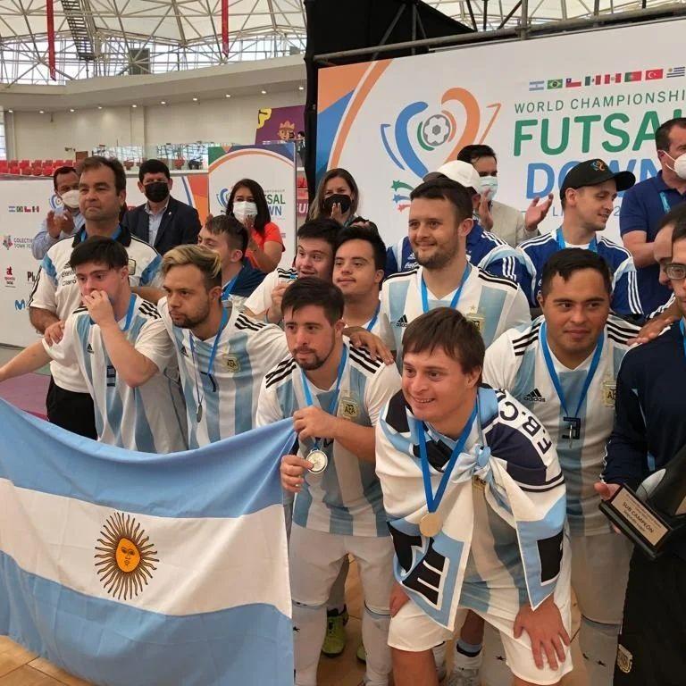 Nota: Fútsal para personas con síndrome de Down: ¡Argentina, subcampeón del mundo!