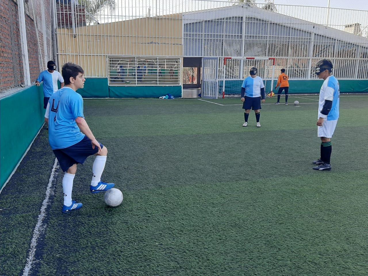 Nota: Fútbol para ciegos: el seleccionado juvenil se concentró en Jujuy