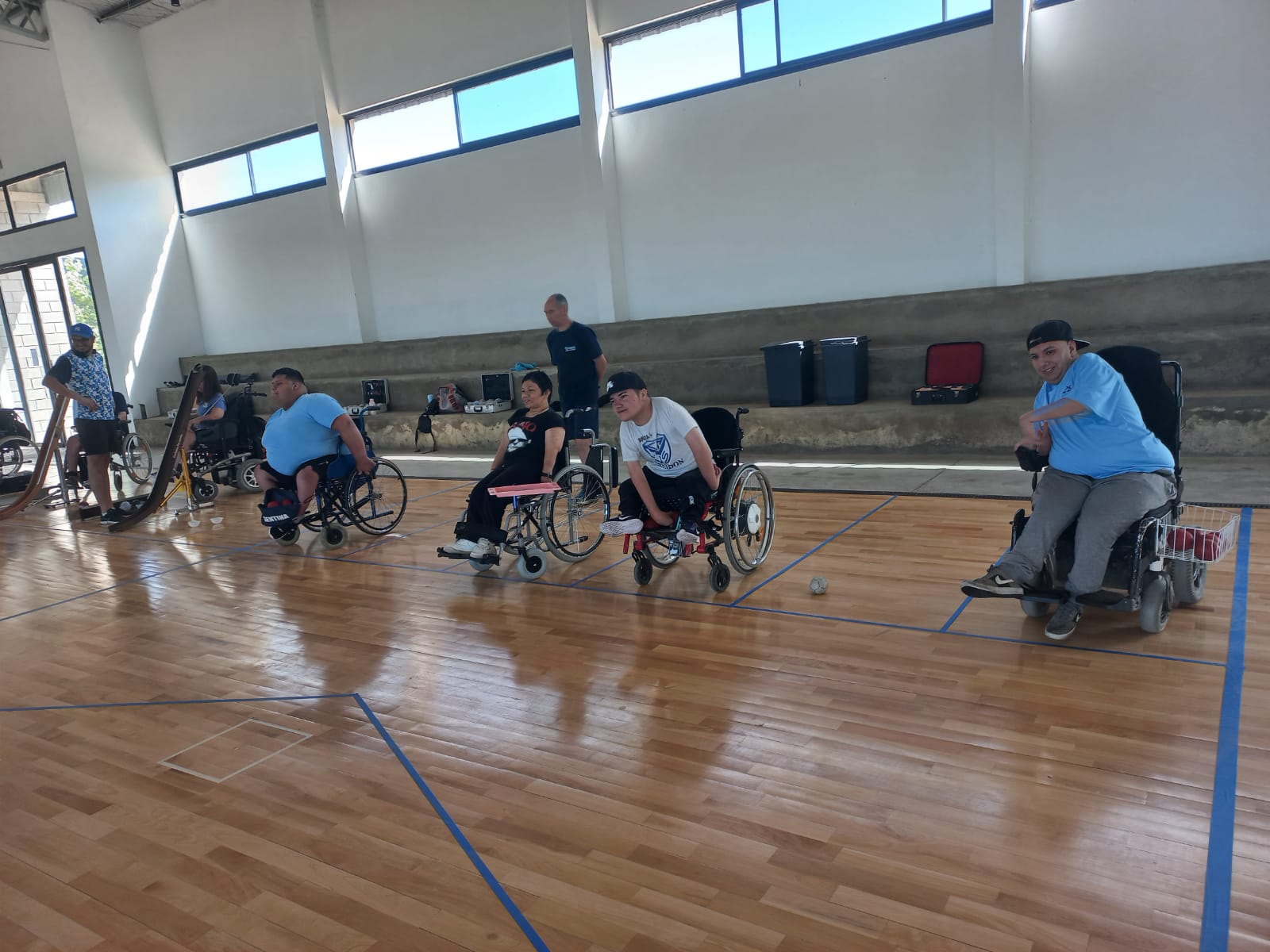 Nota: BOCCIA: ARGENTINA SE CONCENTRÓ EN ROQUE PÉREZ