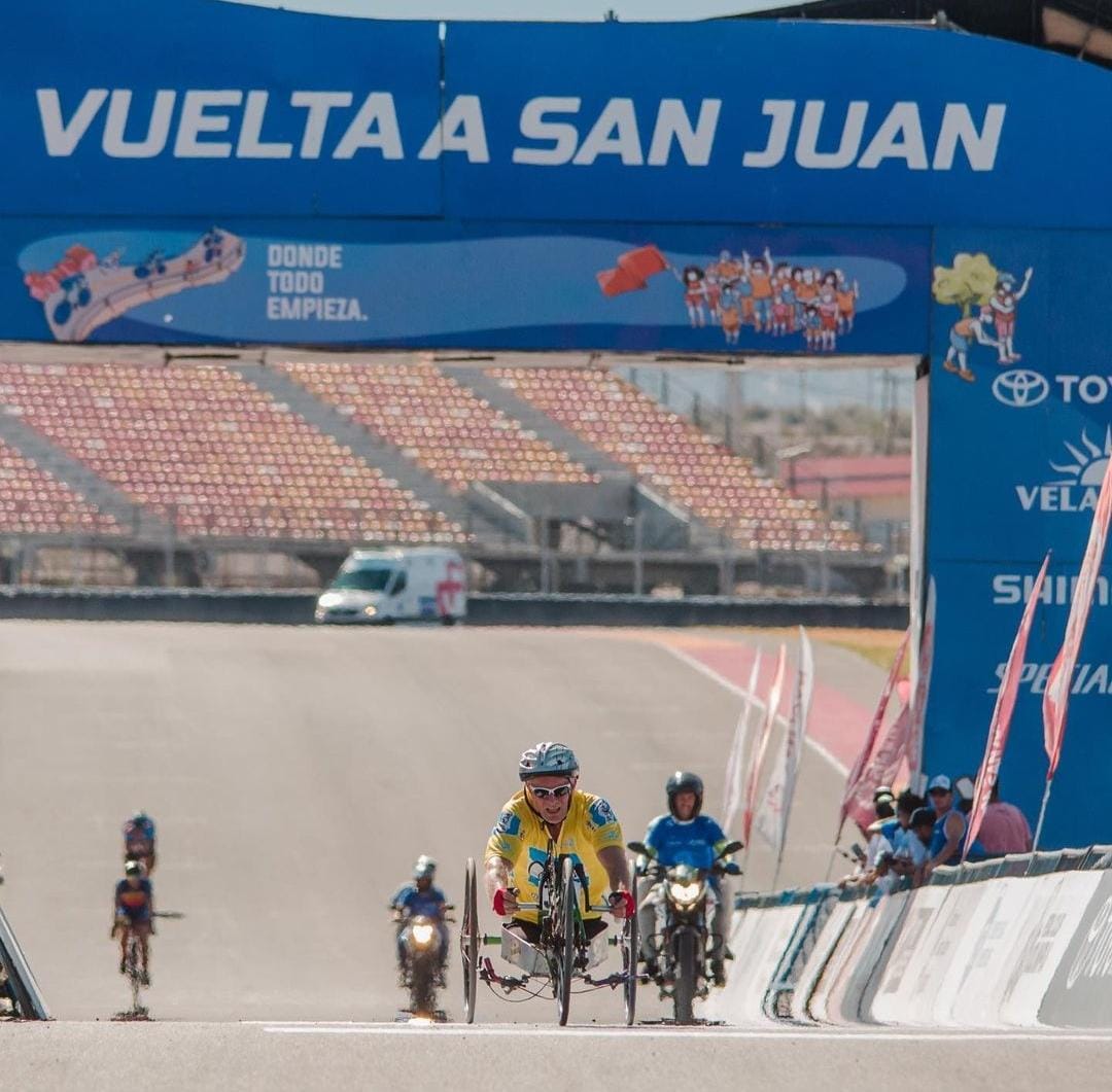 Nota: LA 4° VUELTA INCLUSIVA DE SAN JUAN, UNA FIESTA DEL CICLISMO ADAPTADO