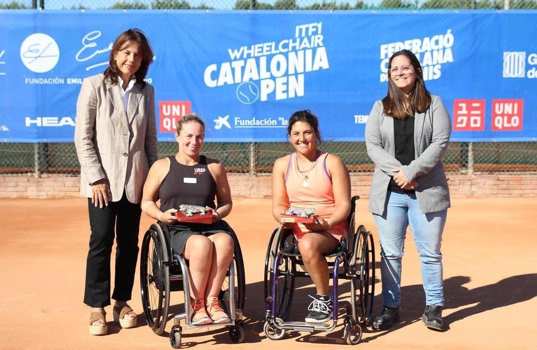 Nota: TENIS ADAPTADO: FLORENCIA MORENO, CAMPEONES DEL DOBLES EN CATALUÑA