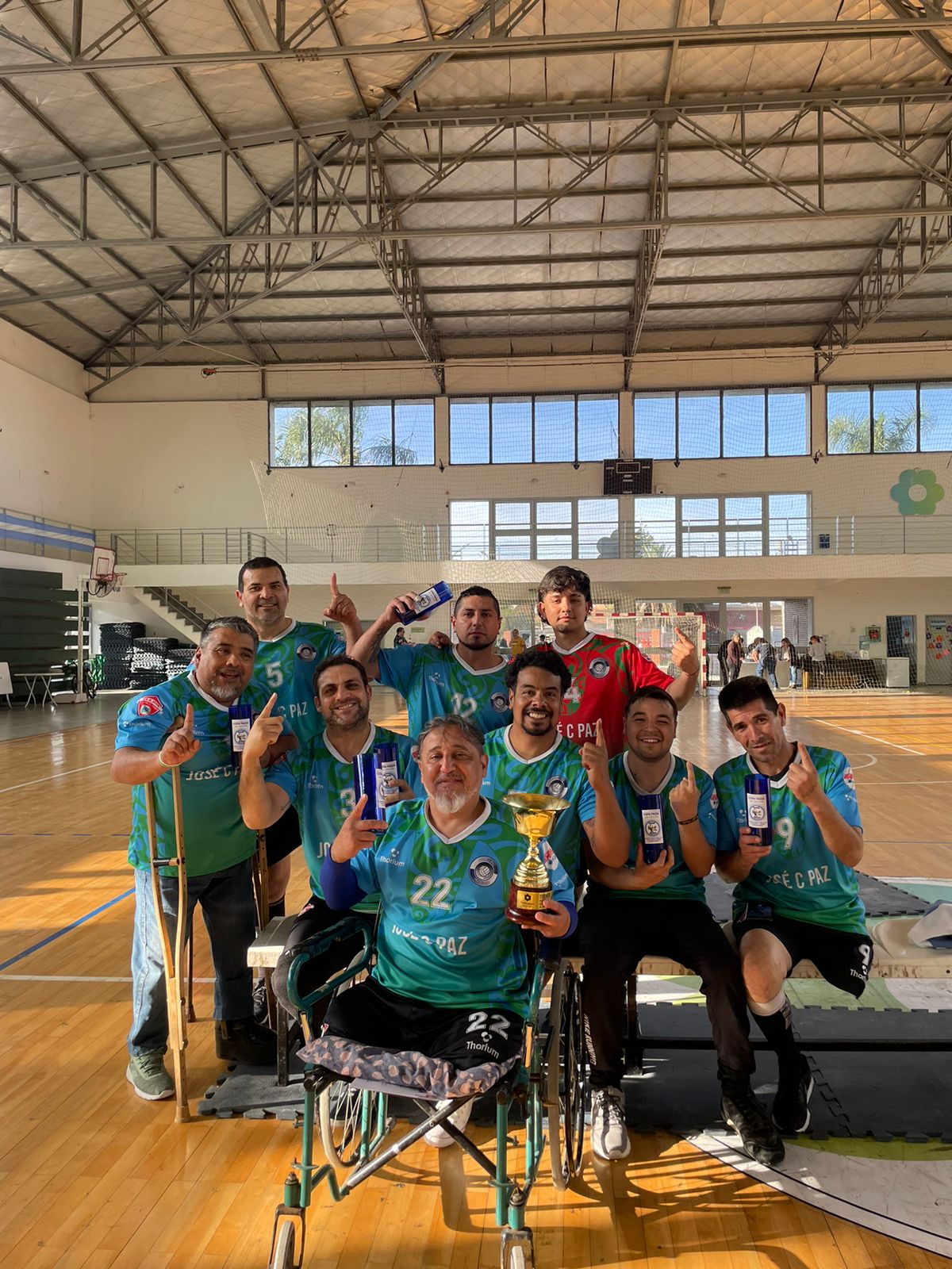 Nota: VOLEY SENTADO: JOSÉ C. PAZ, CAMPEÓN DE LA 3⁰ EDICIÓN DE LA COPA PAISA