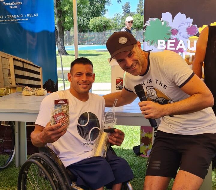 Nota: TENIS ADAPTADO: EZEQUIEL CASCO, CAMPEÓN DEL SINGLES Y DOBLES EN EL MIGUEL ZUÑIGA OPEN