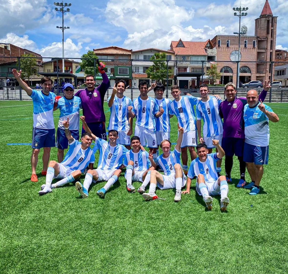 Nota: FÚTBOL 7: ARGENTINA AVANZÓ A LOS CUARTOS DE FINAL EN EL MUNDIAL