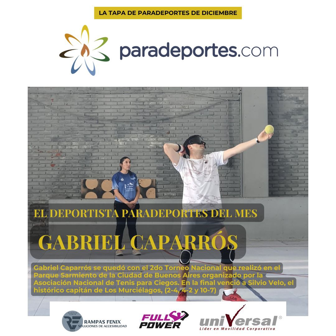 Nota: ¡A VOTAR AL “DEPORTISTA PARADEPORTES” DEL 2024!