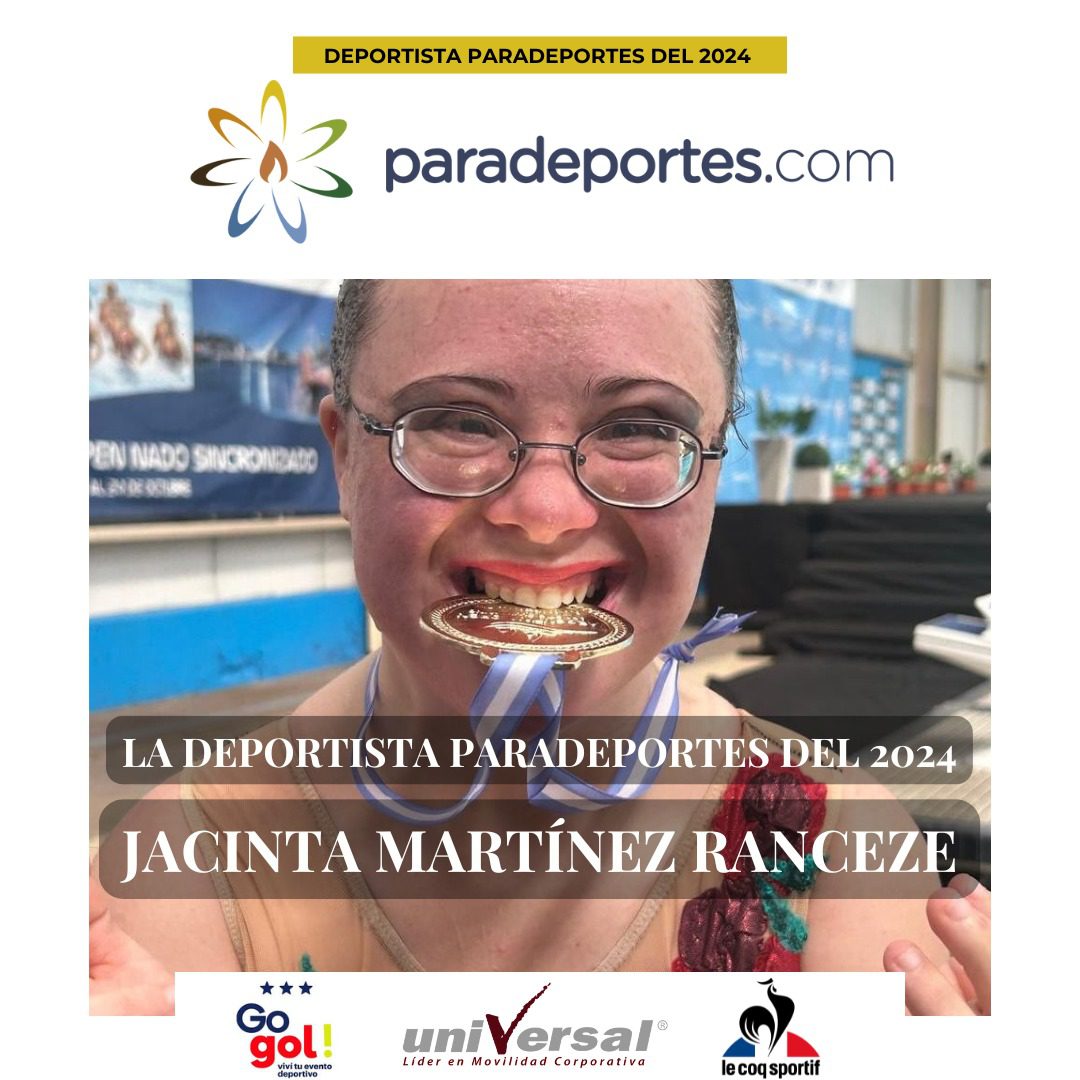 Nota: JACINTA MARTÍNEZ RANCEZE, LA “DEPORTISTA PARADEPORTES 2024”