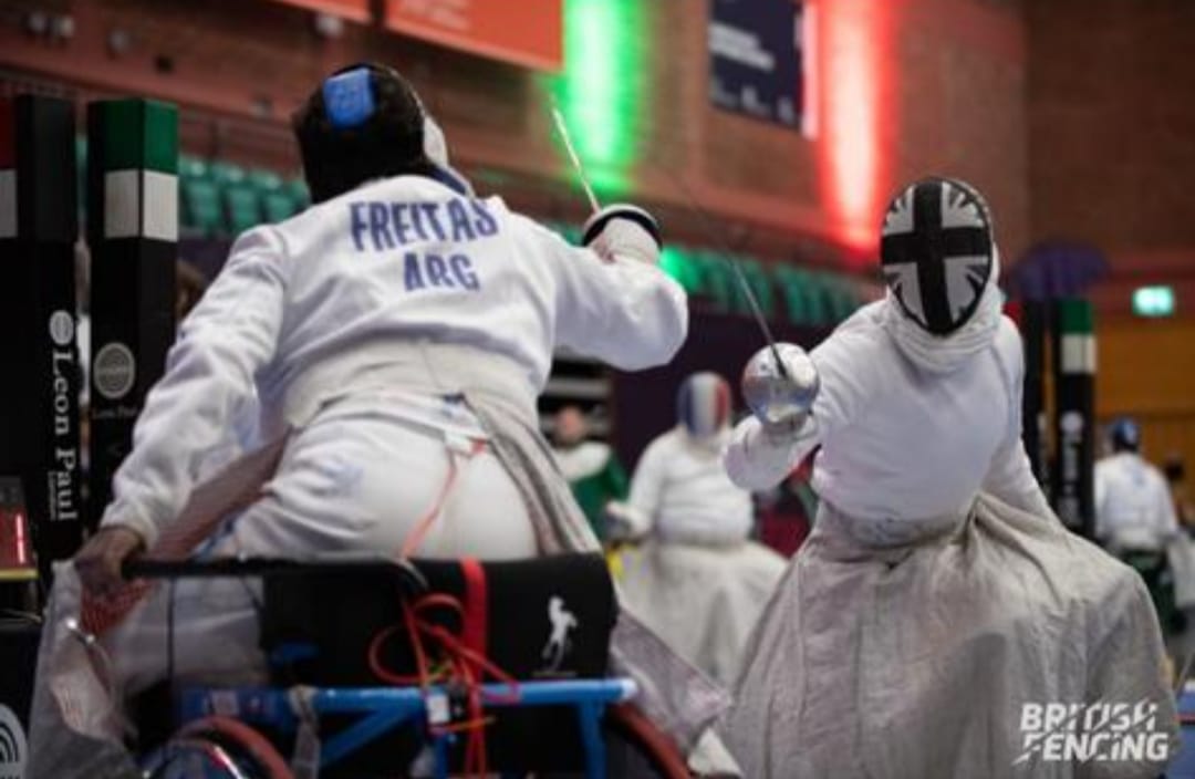 Nota: ESGRIMA SOBRE SILLA DE RUEDAS: CARLOS FREITAS FUE EL MEJOR AMERICANO EN LA COPA DEL MUNDO DE TAILANDIA