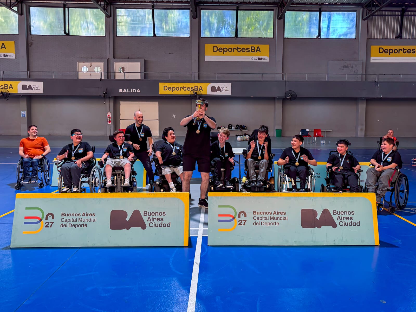 Nota: LA SELECCIÓN JUVENIL GANÓ LA 1º “COPA CIUDAD DE BUENOS AIRES” DE POWERCHAIR FOOTBALL