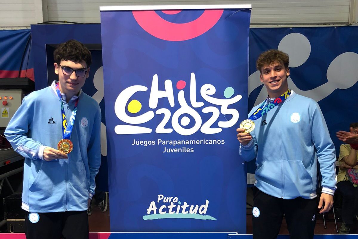 Nota: DÍA 2: TENIS DE MESA: KHAZANDJIAN Y SKLIARSKY, MEDALLAS DORADAS