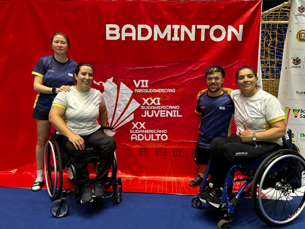 Nota: PARABADMINTON: LOS ATLETAS ARGENTINOS LOGRARON SIETE MEDALLAS EN EL SUDAMERICANO DE COLOMBIA