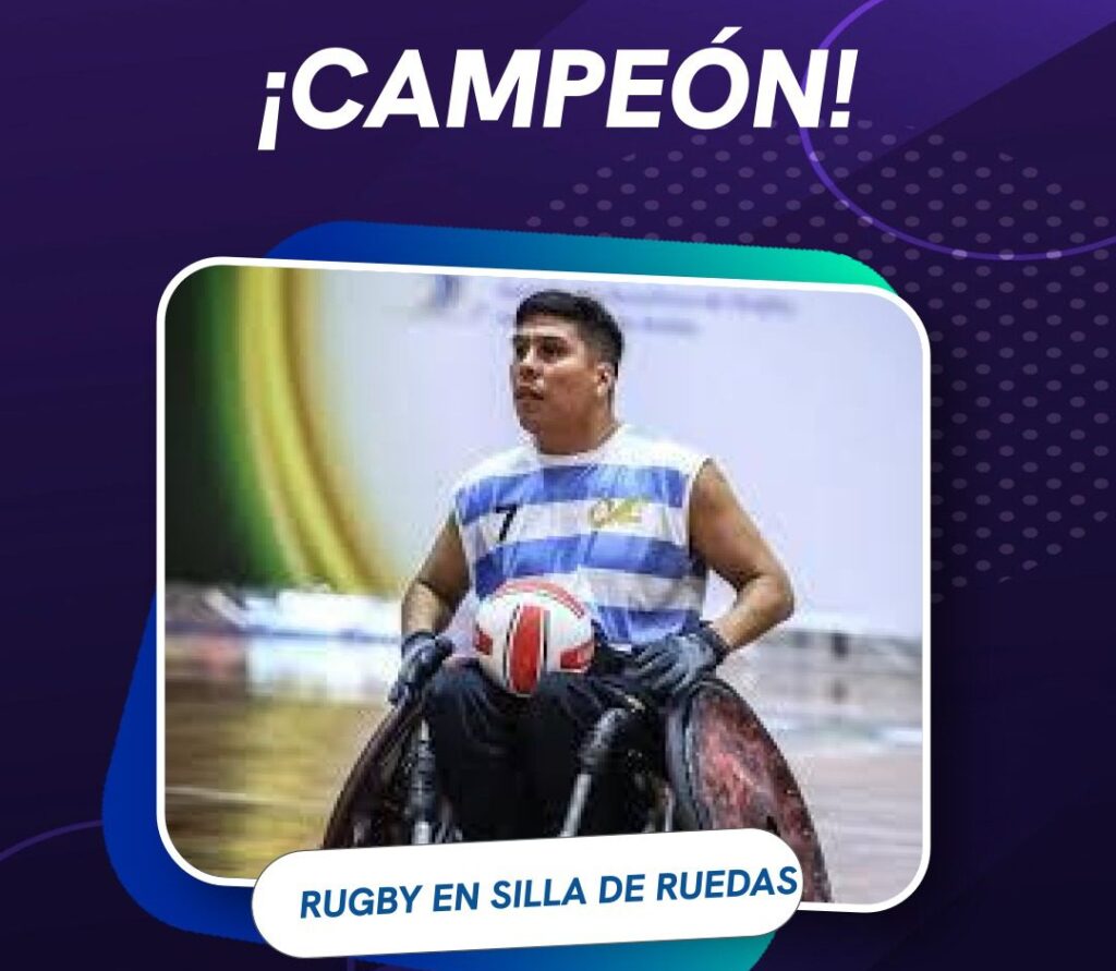 CAMPEÓN: RUGBY EN SILLA DE RUEDAS, EL MEJOR DEPORTE ADAPTADO DEL 2025 ...