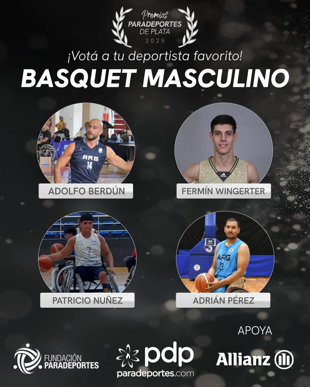 Nota: DÍA 3 / ¡A VOTAR A LOS NUEVOS NOMINADOS DE LOS PREMIOS PARADEPORTES 2025!