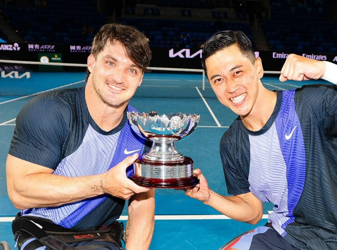 Nota: HISTÓRICO / TENIS EN SILLA DE RUEDAS: GUSTAVO FERNANDEZ GANÓ EL DOBLES DEL ABIERTO DE AUSTRALIA Y LLEGÓ A SU 10° TITULO DE GRAND SLAM