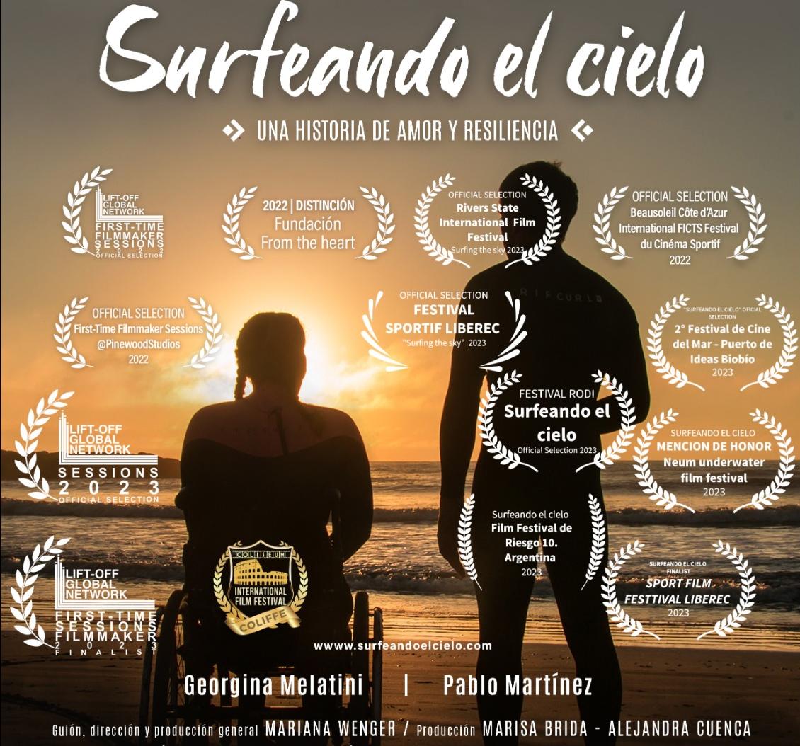 Nota: “SURFEANDO EL CIELO”, EL DOCUMENTAL QUE HACE HISTORIA CON DOS PARA-ATLETAS ARGENTINOS