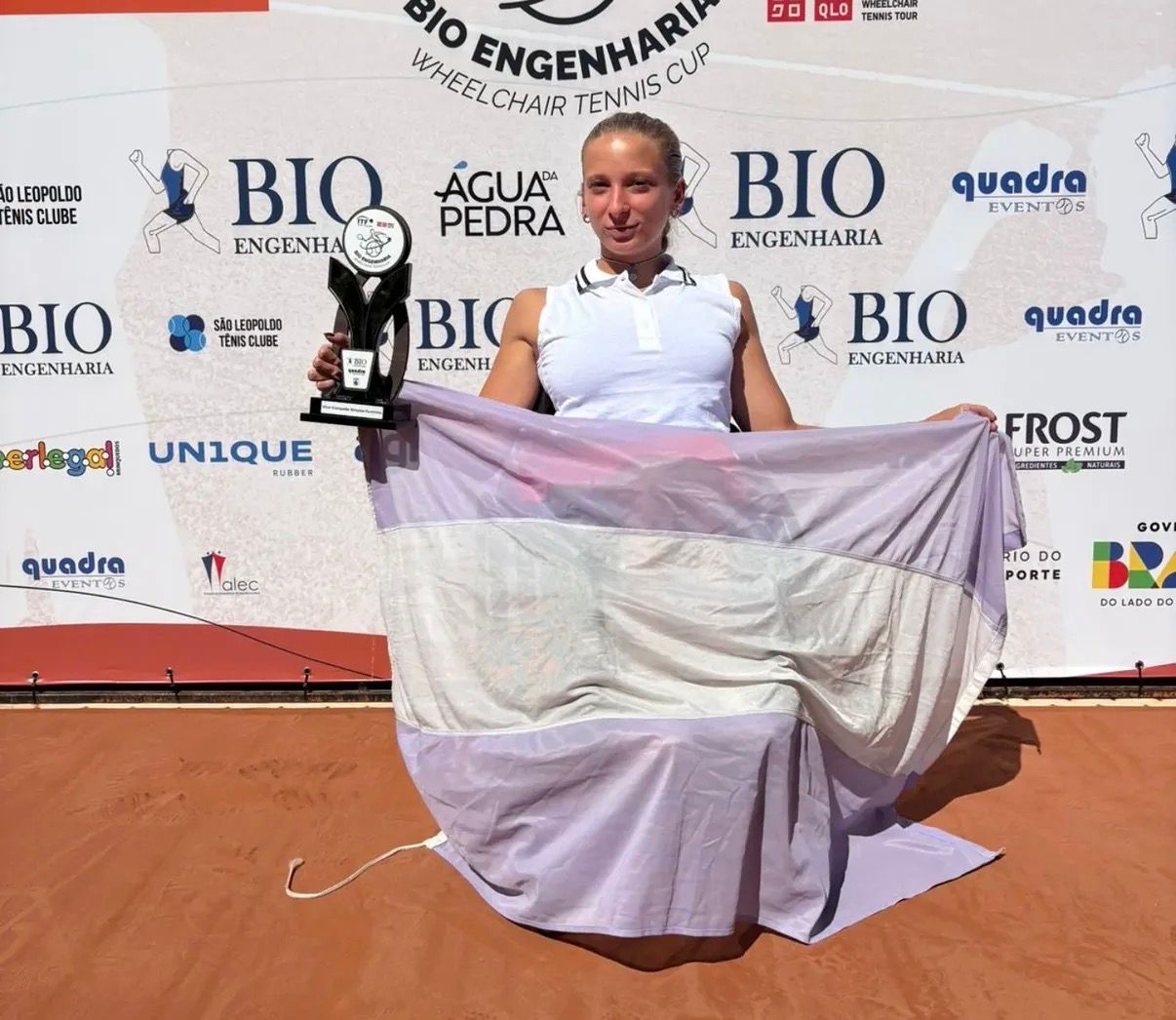 Nota: TENIS ADAPTADO: NUEVE JUGADORES ARGENTINOS PARTICIPARON DEL SAO LEOPOLDO OPEN