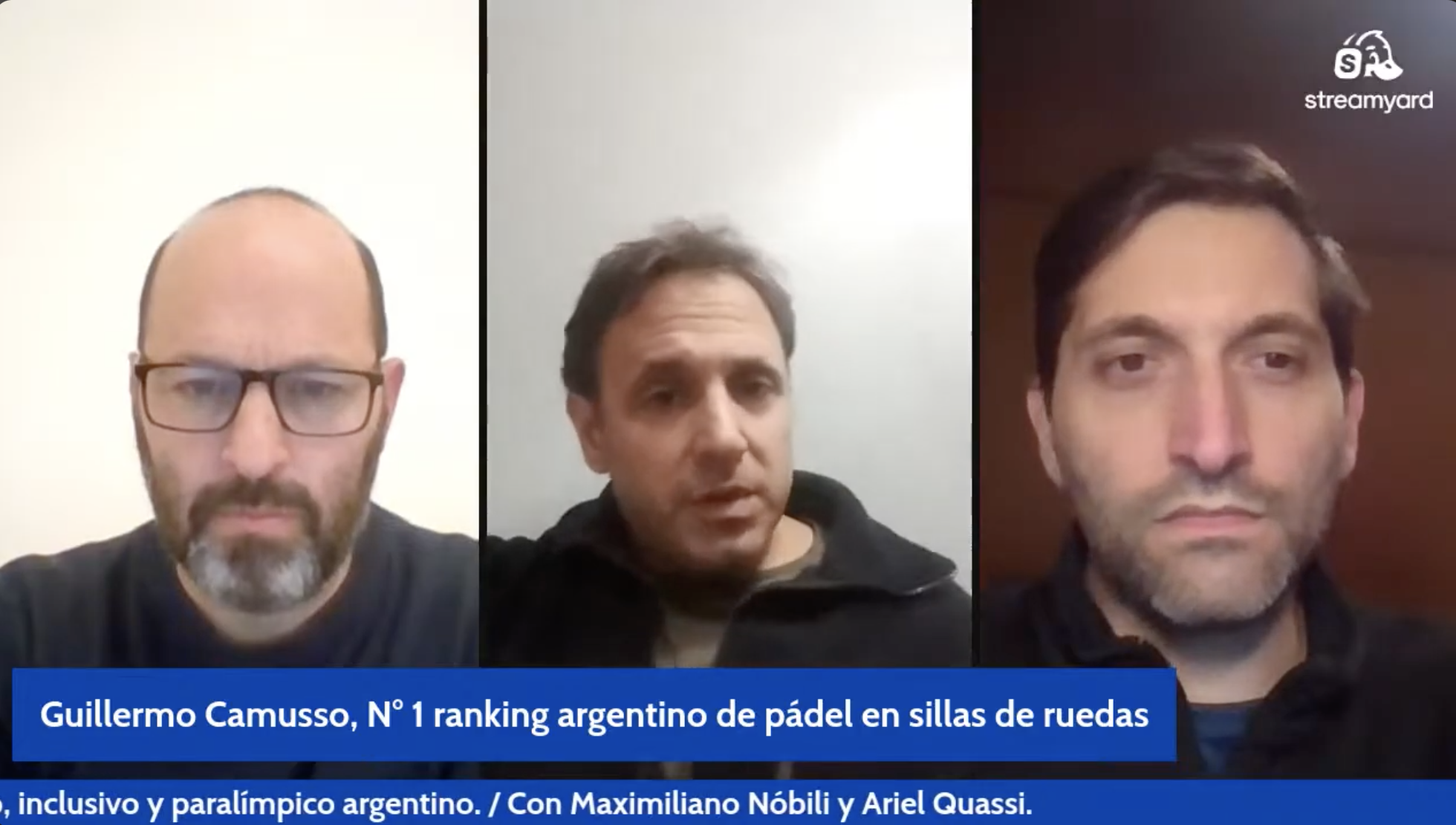 Nota: LA ENTREVISTA A GUILLERMO CAMUSSO EN “PARADEPORTES STREAM - RADIO”