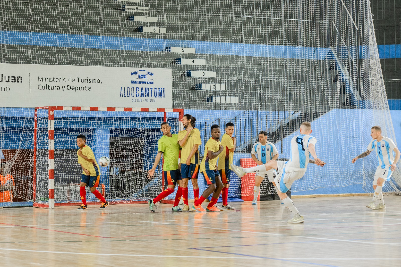Nota: FÚTBOL PARA PERSONAS SORDAS: ARGENTINA IGUALÓ CON COLOMBIA EN EL PANAMERICANO