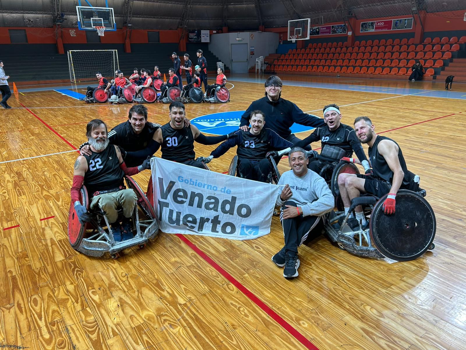 Nota: RUGBY EN SILLA DE RUEDAS: COMENZÓ LA LIGA NACIONAL Y VENADO PICÓ EN PUNTA