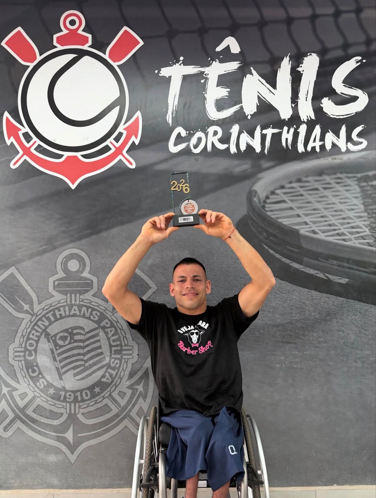 Nota: TENIS ADAPTADO: EZEQUIEL CASCO, CAMPEÓN DEL DOBLES EN EL ABIERTO DE SAN PABLO
