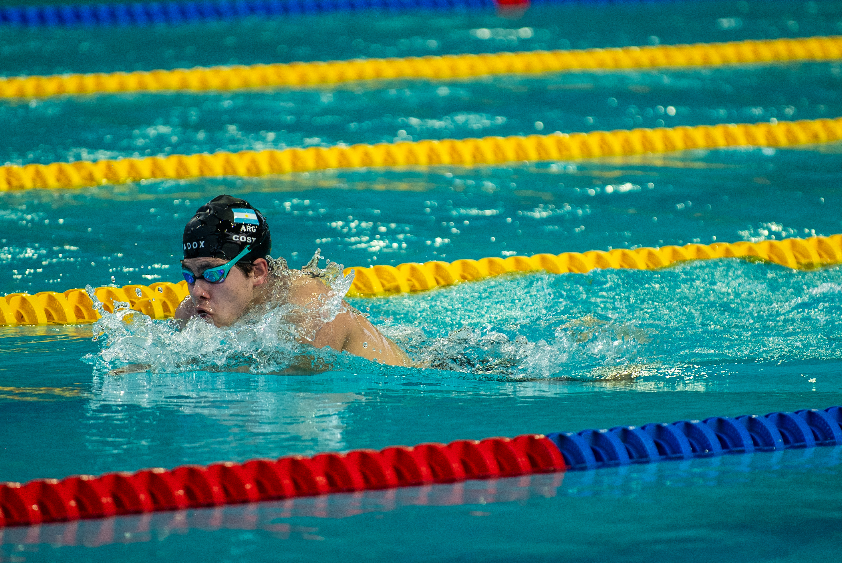 Nota: DÍA 10 / VALLEDUPAR: ARGENTINA OBTUVO 19 MEDALLAS EN NATACIÓN