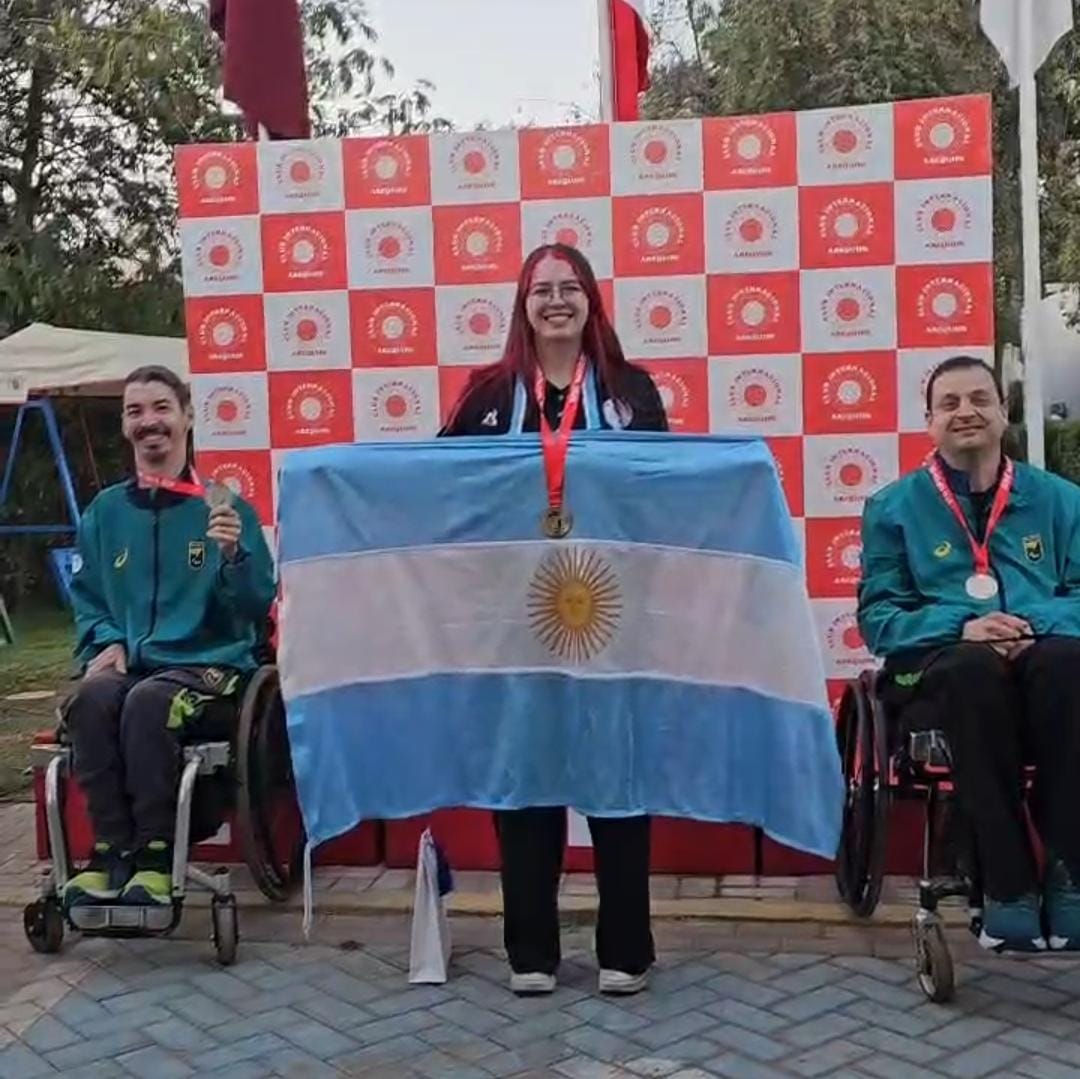 Nota: PARATIRO DEPORTIVO: MARÍA LAURA RODRÍGUEZ BELVEDERE, MEDALLA DORADA EN PERÚ