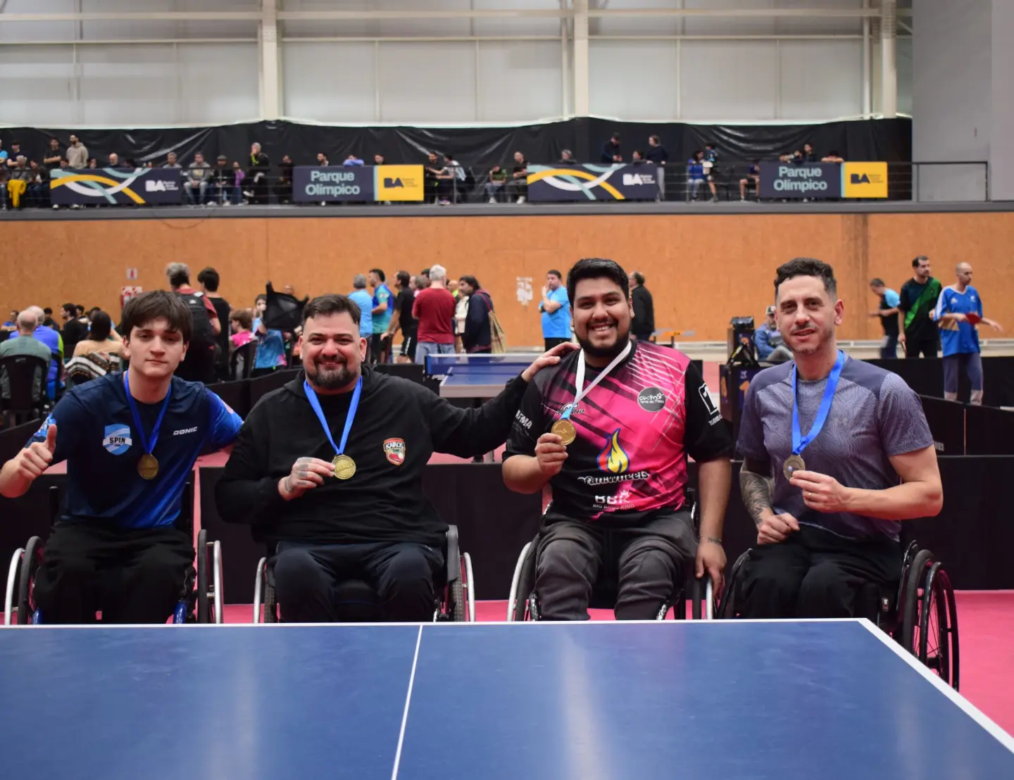 Nota: TENIS DE MESA ADAPTADO:SE DISPUTÓ EL 7° CAMPEONATO ARGENTINO POR CLASES