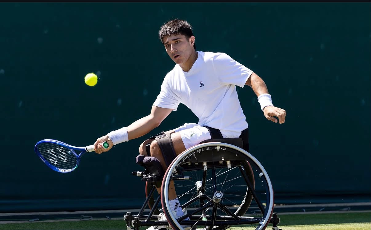 Nota: TENIS SOBRE SILLA DE RUEDAS: GONZALO LAZARTE, FINALISTA DEL AUSTRIAN OPEN