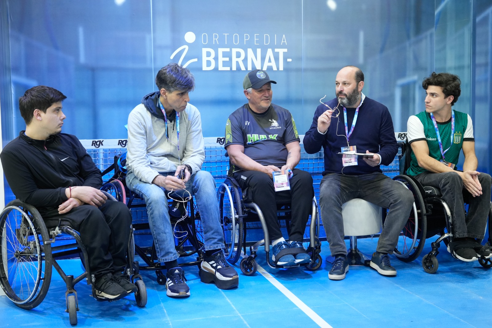 Nota: EXPO ORTOPÉDICA: EL PÁDEL EN SILLA DE RUEDAS TUVO SU ESPACIO EN EL MEGA STAND DE ORTOPEDIA BERNAT