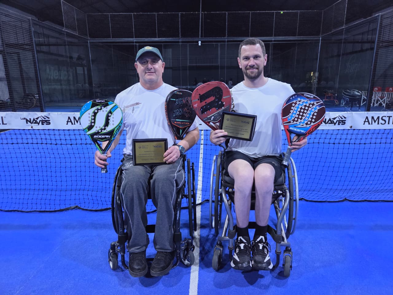 Nota: PÁDEL EN SILLA DE RUEDAS: JOSÉ CASTRICINI Y ALFONSO WOOLLEY GANARON EL “OPEN DE RESISTENCIA” DEL CIRCUITO NACIONAL