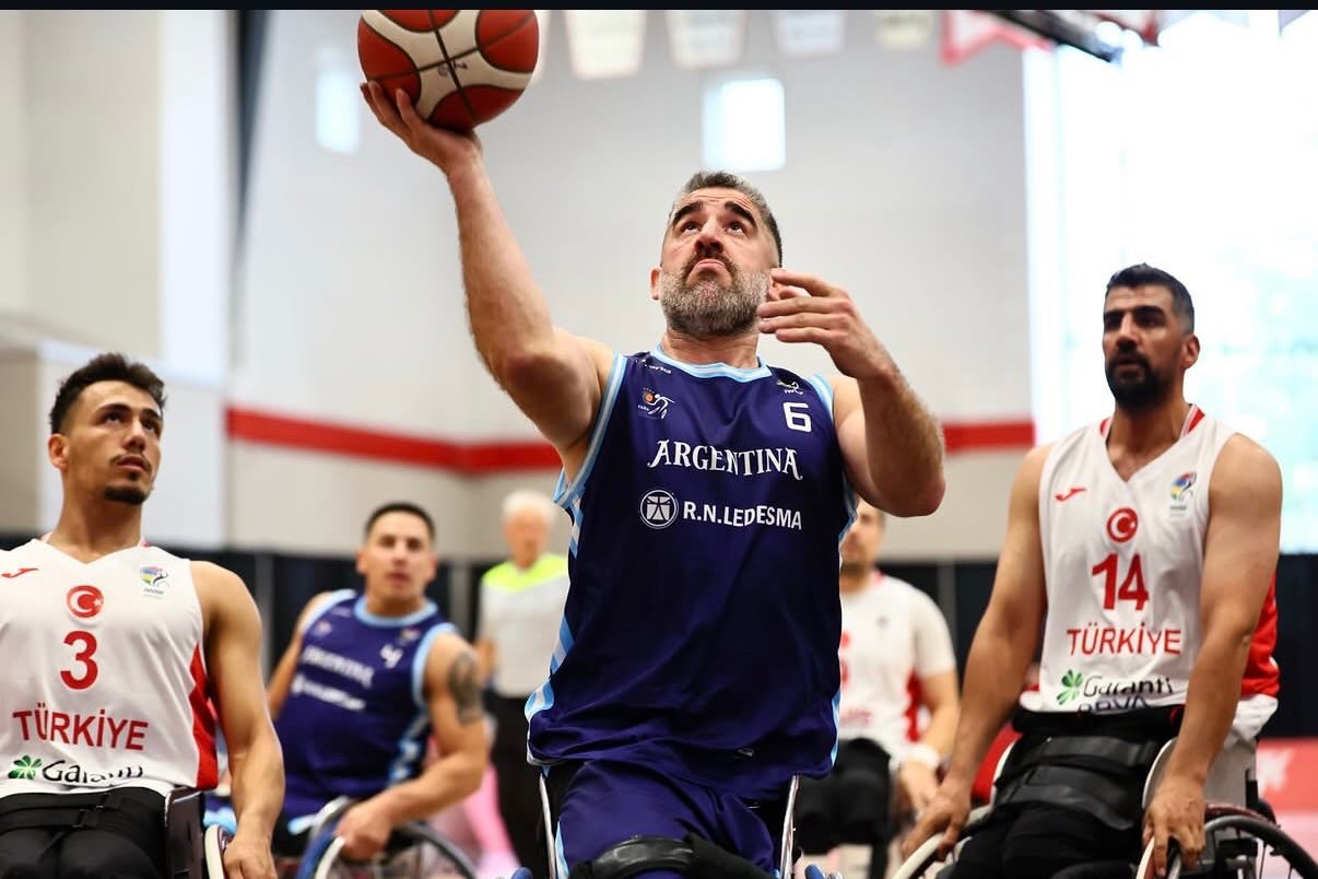 Nota: BÁSQUET EN SILLA DE RUEDAS: ARGENTINA PERDIO ANTE TURQUÍA EN EL MUNDIAL DE CANADÁ