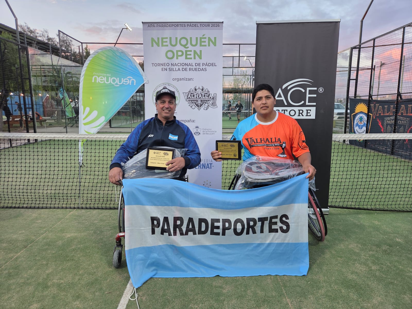 Nota: PÁDEL EN SILLA DE RUEDAS: DIEGO MOLINER Y MARCO JEREZ, AHORA CAMPEONES DEL “NEUQUÉN OPEN”