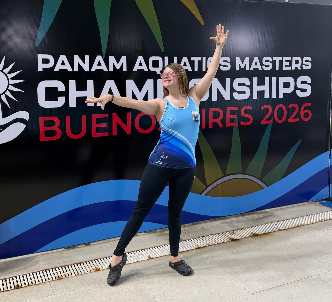 Nota: HISTÓRICO: JACINTA MARTÍNEZ RANCEZE COMPITIÓ JUNTO A ATLETAS CONVENCIONALES EN EL PANAMERICANO DE NATACIÓN ARTÍSTICA